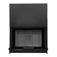 Каминная топка F 1100B, черный шамот (Stav)