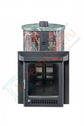 Дровяная банная печь Макси ПФ "Змеевик + Россо Леванте" (Ферингер)