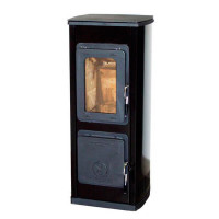 Отопительная печь Milano II , Termoplate, Черный (Thorma) до 124 м3