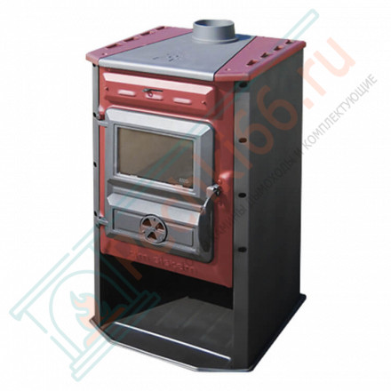 Отопительная печь Magic Stove красная (Tim Sistem) до 160 м3