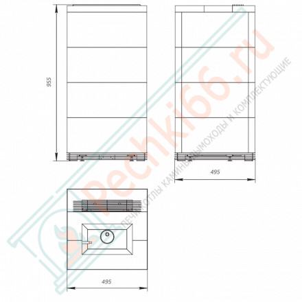 Электрическая банная печь Sangens W12S Stone