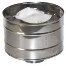 Зонт с дефлектором (НЕРЖ-439/0,5) d-200 (УМК)