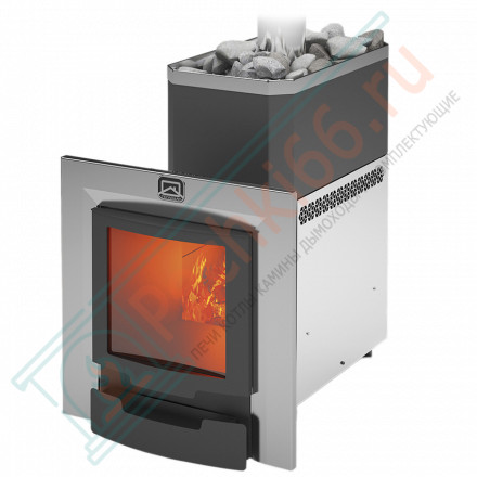 Печь для бани Русь-18 ЛНЗП Профи Панорама (1.1) (Теплодар) до 18 м3