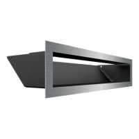 Вентиляционная решетка Люфт 9х40 стальная (Kratki)