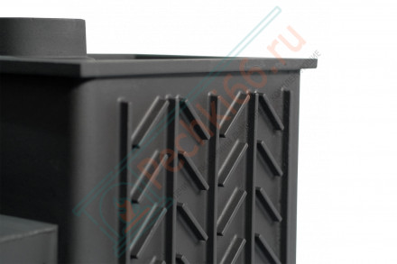 Чугунная банная печь "Сибирь-25" (дверка 545х545) под обкладку (Сибирь-Премиум)