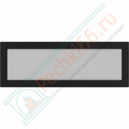 Решётка вентиляционная каминная черная 170х490 49C (Kratki)