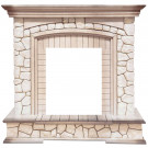 Портал Preston - Белый/Слоновая кость с патиной (Высота 1130мм) Портал Preston - Белый/Слоновая кость с патиной (Высота 1130мм)