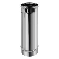 Труба коаксиальная L=500 (AISI-321/0,5-AISI-304/0,5) d-130/200 (Вулкан)