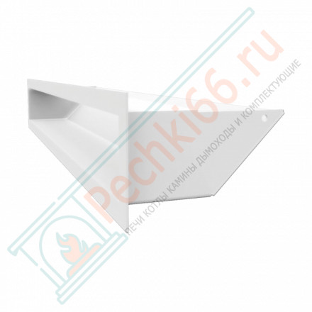 Решетка 9X60 белая LUFT/9/60/45S/B (Kratki)