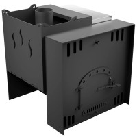 Печь для бани с баком для воды 60 л Горыныч Мини, конвекция ТермоСфера