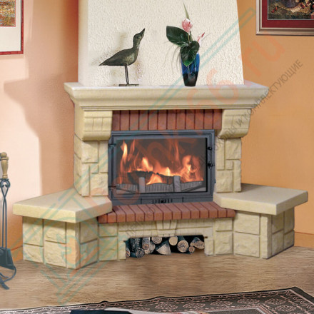 Облицовка Опус 700, бежевый, терракотовый (Мета)