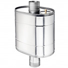 Натрубный бак для воды (НЕРЖ-439/0,8мм) 60 л, d-120 (УМК)