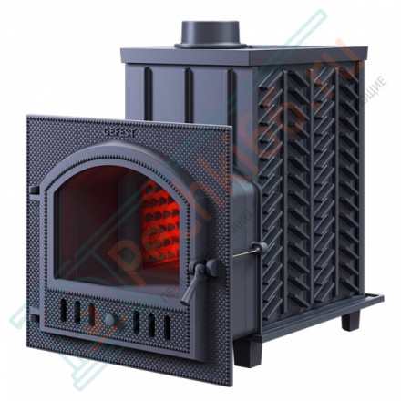 Чугунная печь для бани Комплект GFS ЗК 18 (М) Президент 850/50 Талькохлорит (ТехноЛит)