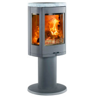 Печь-камин 880:3 Style, верх талькомагнезит, цвет серый (Contura)