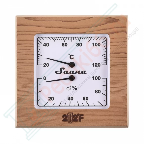 Термогигрометр 11-R квадрат, канадский кедр (212F)