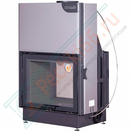 Топка ВЕГА 800 TB туннельная черный шамот (Экокамин)