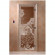 Дверь стеклянная для бани, прозрачная бронза, "Банька в лесу" 1900х700 (DoorWood) в Ростове-на-Дону