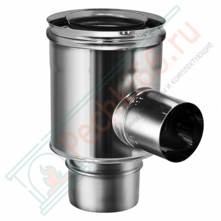 Адаптер для котла (AISI-321/0,5-AISI-304/0,5) d-80/130 (Вулкан)