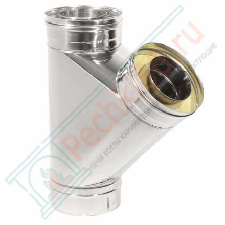 Тройник Термо 45° ТРТ-Р (316-0.5/304) d-80/140 (ТиС Промо)