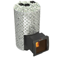 Печь для бани Violet World Steel Romb Long Window Max Pro (Grill’D)