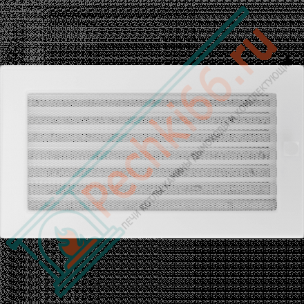 Вентиляционная решетка для камина с жалюзи 170х300, белая (FireWay)