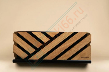 Обливное устройство КАСКАД 30 л, в облицовке Woodson (Изистим)