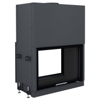 Каминная топка DF 1100B, черный шамот (Stav)