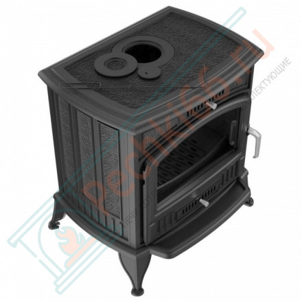 Чугунная печь-камин KOZA K6 турбина (Kratki)
