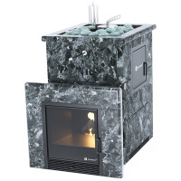 Печь для бани Анапа-М2 в пироксените с открытым верхом (ИзиСтим)