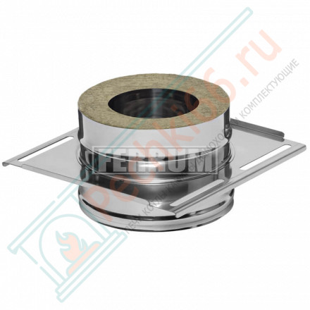 Сэндвич опора (НЕРЖ-430/0,8-НЕРЖ-430/0,5) d-180/280 (Ferrum HF)
