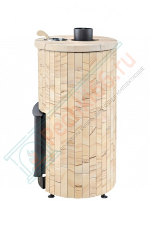 Печь для бани УЮТ-25 "Окаменевшее дерево наборный" (Ферингер)