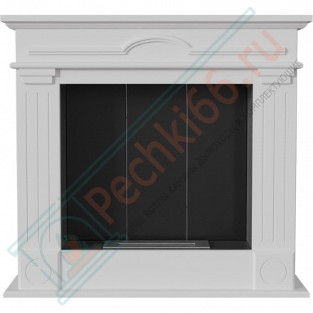 Биокамин AUGUST, белый (Kratki)