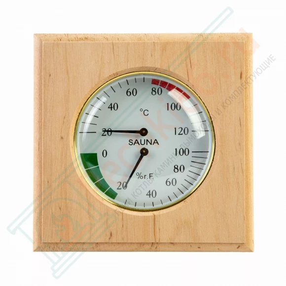 Термогигрометр ТН-11-A ольха, квадрат (212F)