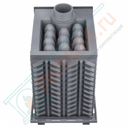 Чугунная печь для бани Гефест GFS-ЗК 30 (П2) в сетке (ТехноЛит)