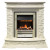 Каминокомплект Luzern - Слоновая кость с электрическим очагом Cavendish