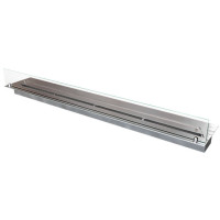 Горелка для биокамина прямоугольная со стеклом 1200 (ZeFire)