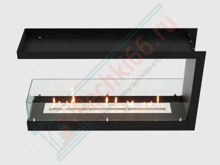 Встраиваемый биокамин Lux Fire Торцевой 1155 М
