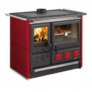 Печь с варочной поверхностью Rosa Maiolica XXL, цвет бордовый (La Nordica)