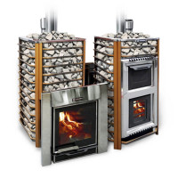 Чугунная банная печь Ermak 30 Сетка-Люкс (Ермак)