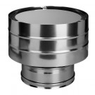 Дефлектор на трубу с изол (НЕРЖ-321/0,5-НЕРЖ-439/0,5) d-120/200 (Дымок-Lux)