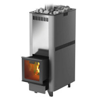 Печь для бани Костёр 21, дверца со стеклом (Костёр) до 21 м3