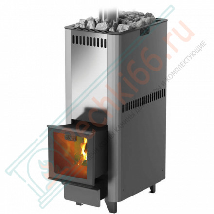 Печь для бани Костёр 21, дверца со стеклом (Костёр) до 21 м3